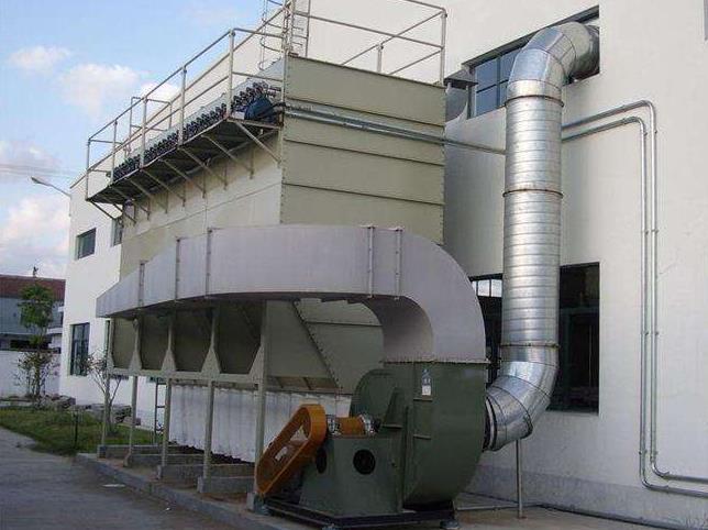 Dust purifying device