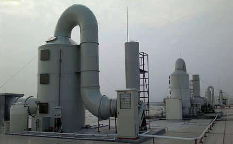 · of equipment of industrial off-gas treatment