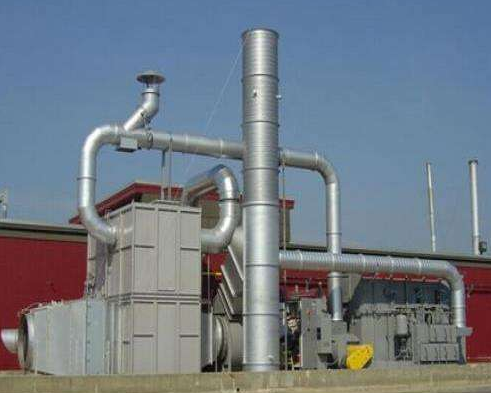 Equipment of industrial off-gas treatment