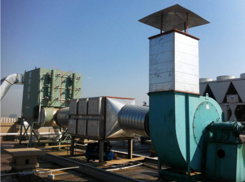 Dust purifying device