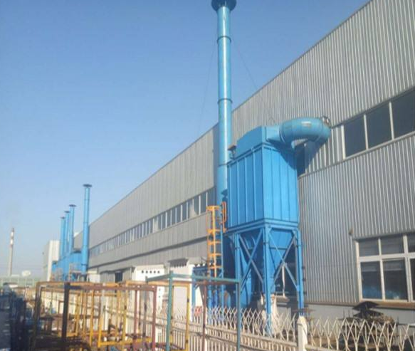 Dust purifying device