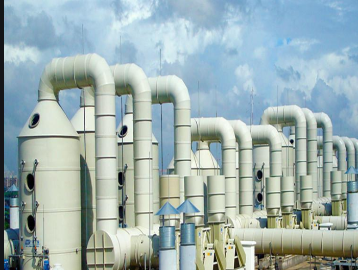 Equipment of industrial off-gas treatment