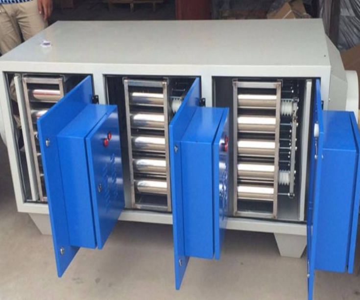 Equipment of industrial off-gas treatment