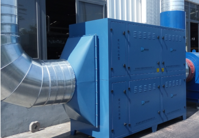 Equipment of industrial off-gas treatment