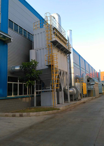 Che Jian Chu Chen She Bei The workshop removes dust equipment
