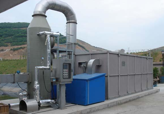 Equipment of industrial off-gas treatment