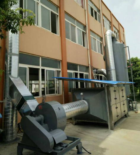 Have machine industry off-gas treatment