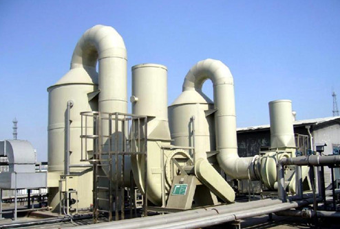 Have machine industry off-gas treatment