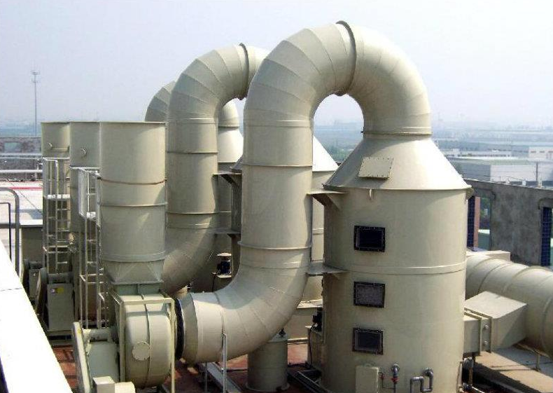 Machine off-gas treatment equipment
