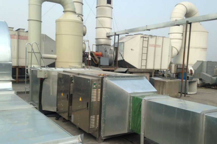 Off-gas treatment equipment