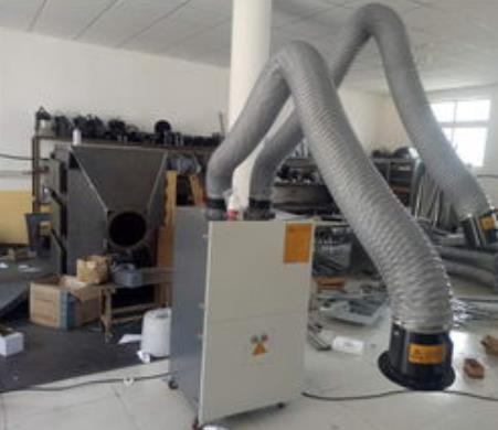 Solder soot purifier