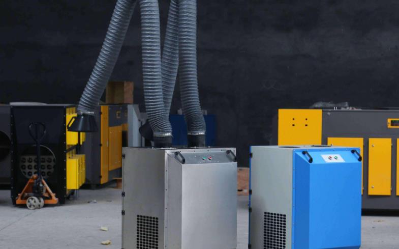 Purifier of smoke of movable type solder