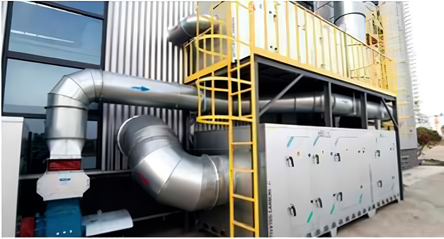 Activated carbon adsorption box