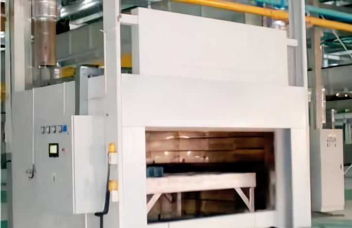 High-temperature curing oven